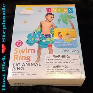 FREE with $20 Bundle INTEX Swim Ring Alligator/Crocodile